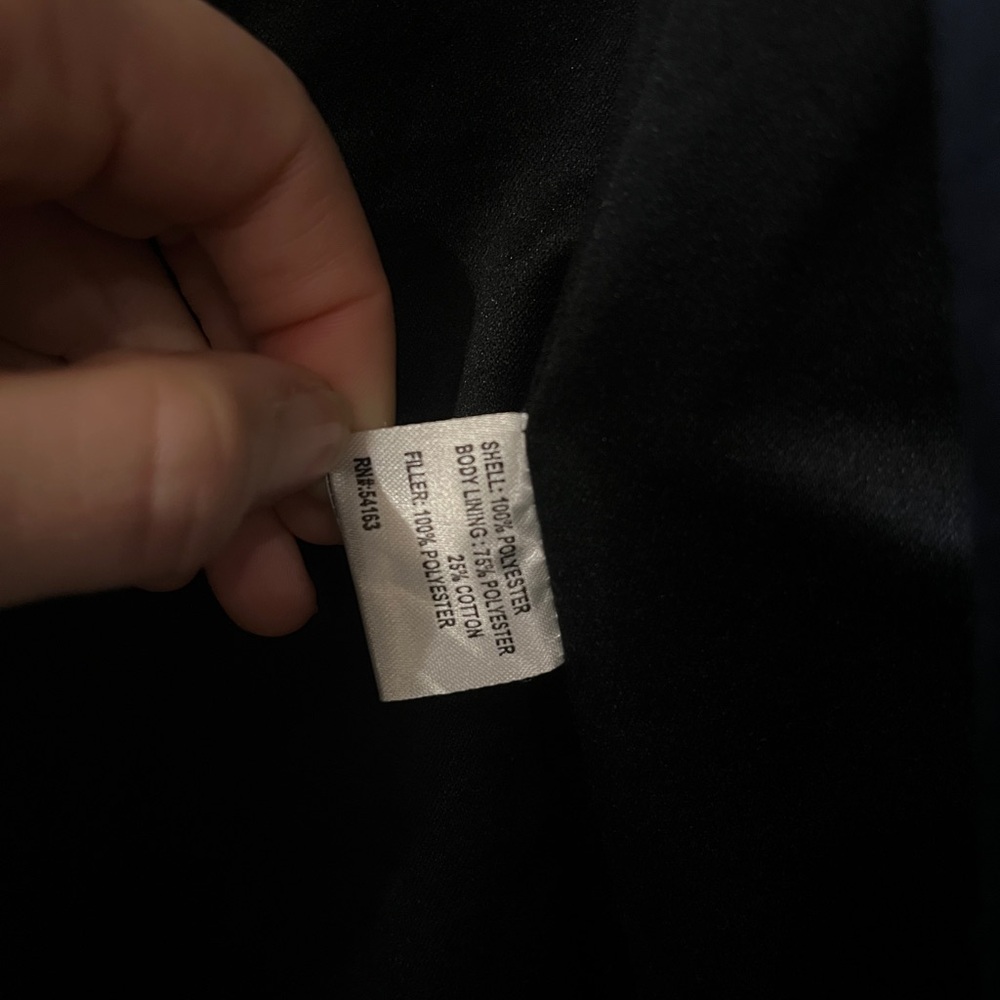 Calvin Klein Classic Black Trench Coat - Picture 7 of 9